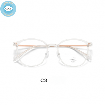 Gọng nhựa càng kính titanium mã 01247